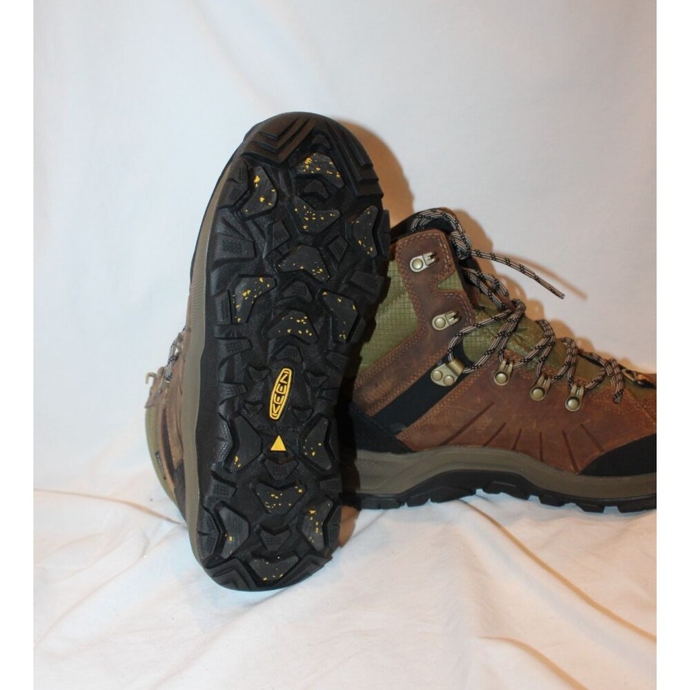 Keen Men's Revel IV High Polar Waterproof Boots Bison/Orange NEW SZ 9.5 - Picture 9 of 9